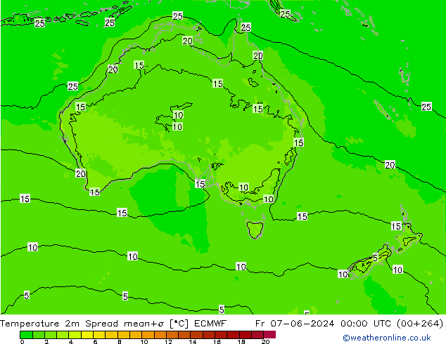     Spread ECMWF  07.06.2024 00 UTC