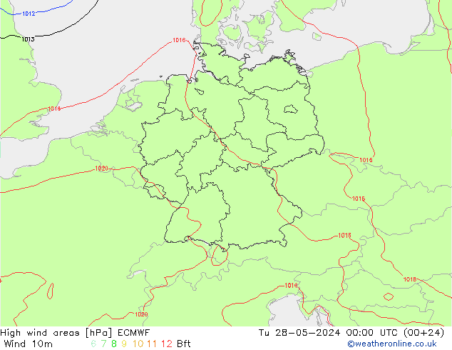 Sturmfelder ECMWF Di 28.05.2024 00 UTC