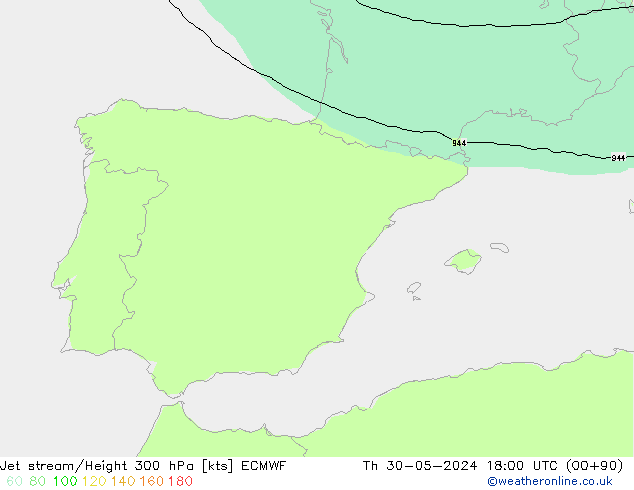 Polarjet ECMWF Do 30.05.2024 18 UTC