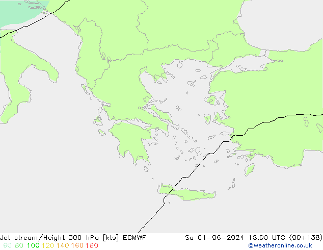 Courant-jet ECMWF sam 01.06.2024 18 UTC