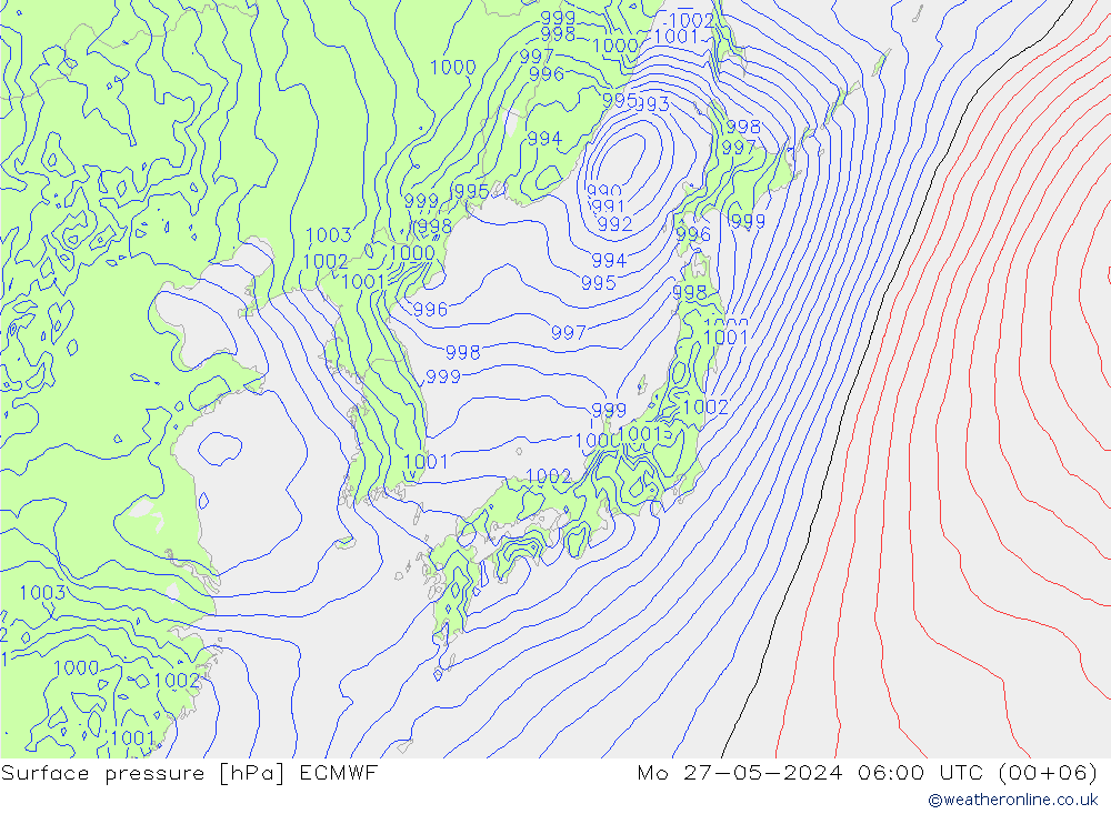      ECMWF  27.05.2024 06 UTC