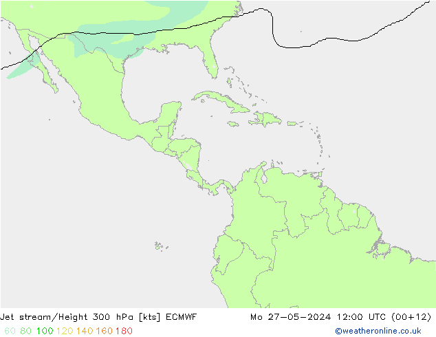 Jet Akımları ECMWF Pzt 27.05.2024 12 UTC