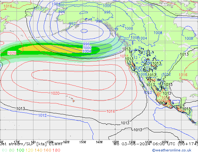 Jet stream ECMWF Seg 03.06.2024 06 UTC