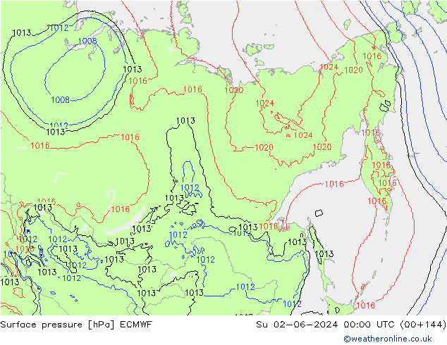      ECMWF  02.06.2024 00 UTC