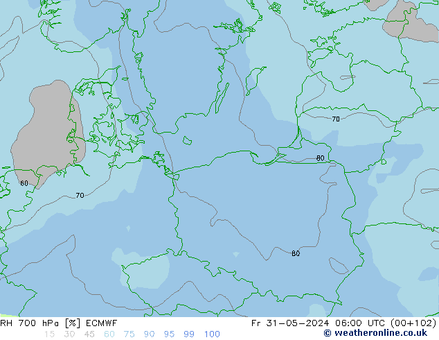 700 hPa Nispi Nem ECMWF Cu 31.05.2024 06 UTC