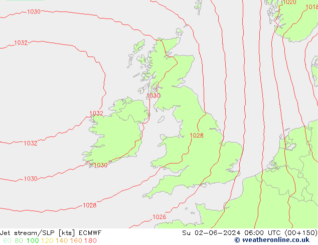 Courant-jet ECMWF dim 02.06.2024 06 UTC