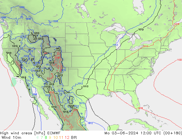 Windvelden ECMWF ma 03.06.2024 12 UTC