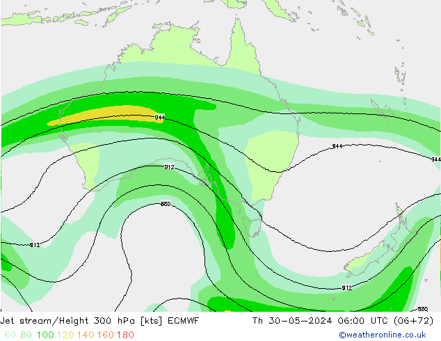 Jet Akımları ECMWF Per 30.05.2024 06 UTC