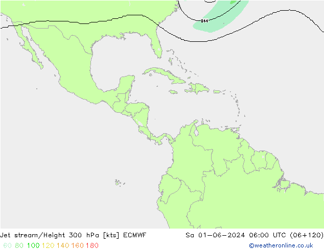 Jet Akımları ECMWF Cts 01.06.2024 06 UTC