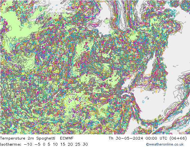     Spaghetti ECMWF  30.05.2024 00 UTC