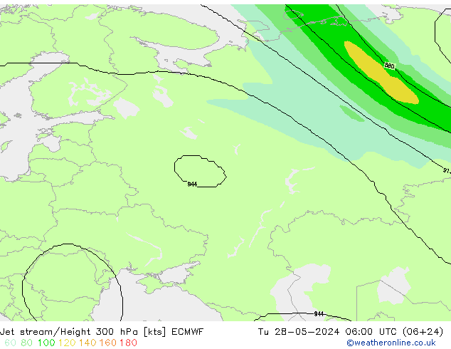 Polarjet ECMWF Di 28.05.2024 06 UTC