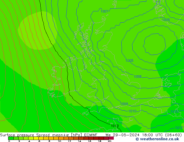     Spread ECMWF  29.05.2024 18 UTC