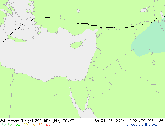 джет ECMWF сб 01.06.2024 12 UTC