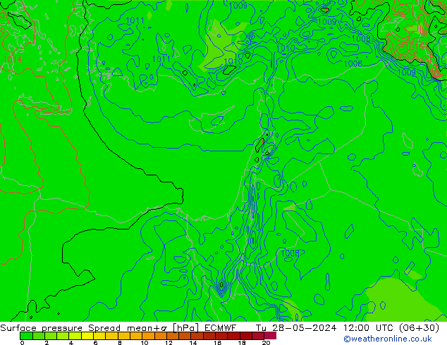     Spread ECMWF  28.05.2024 12 UTC