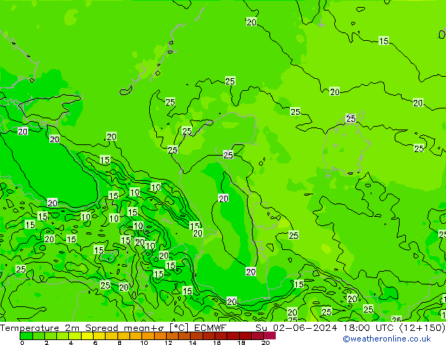     Spread ECMWF  02.06.2024 18 UTC