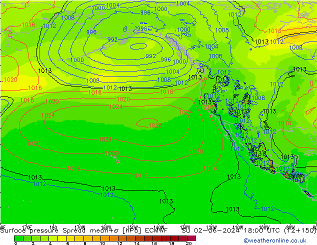     Spread ECMWF  02.06.2024 18 UTC