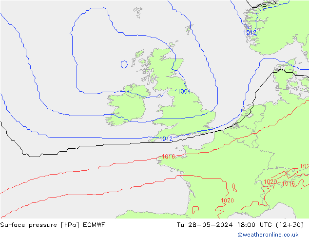 Luchtdruk (Grond) ECMWF di 28.05.2024 18 UTC