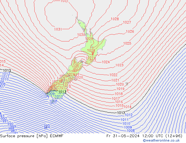      ECMWF  31.05.2024 12 UTC