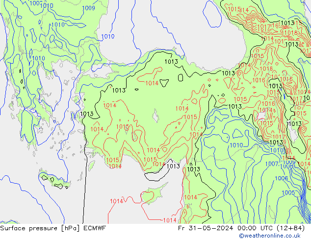      ECMWF  31.05.2024 00 UTC