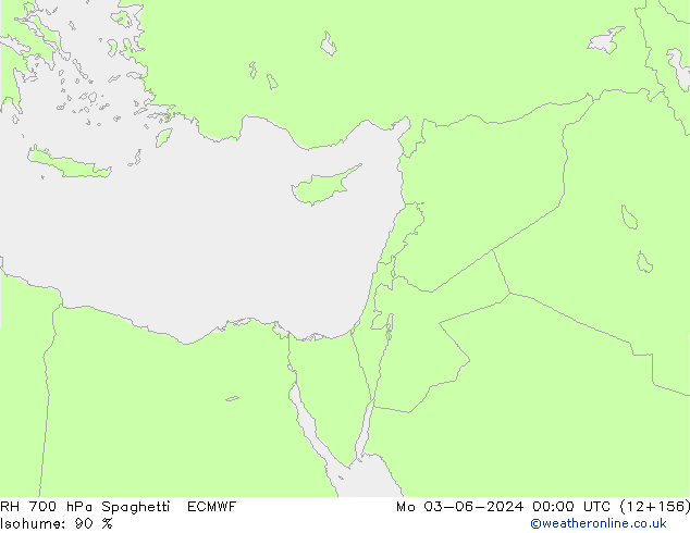 RV 700 hPa Spaghetti ECMWF ma 03.06.2024 00 UTC