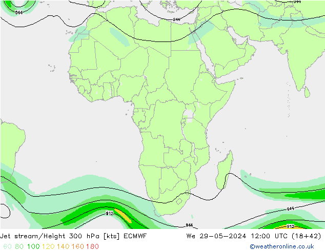 джет ECMWF ср 29.05.2024 12 UTC