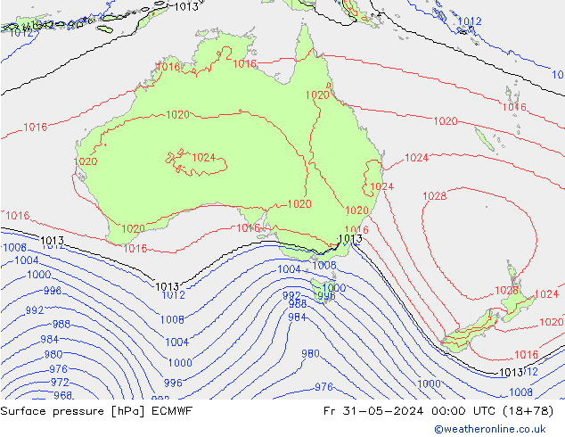      ECMWF  31.05.2024 00 UTC