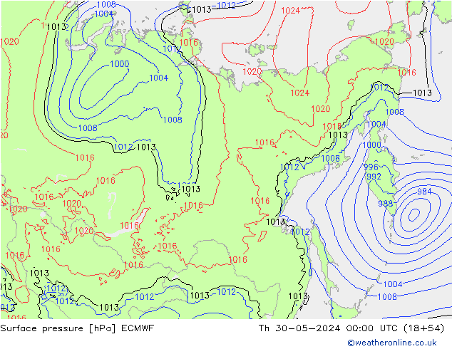      ECMWF  30.05.2024 00 UTC