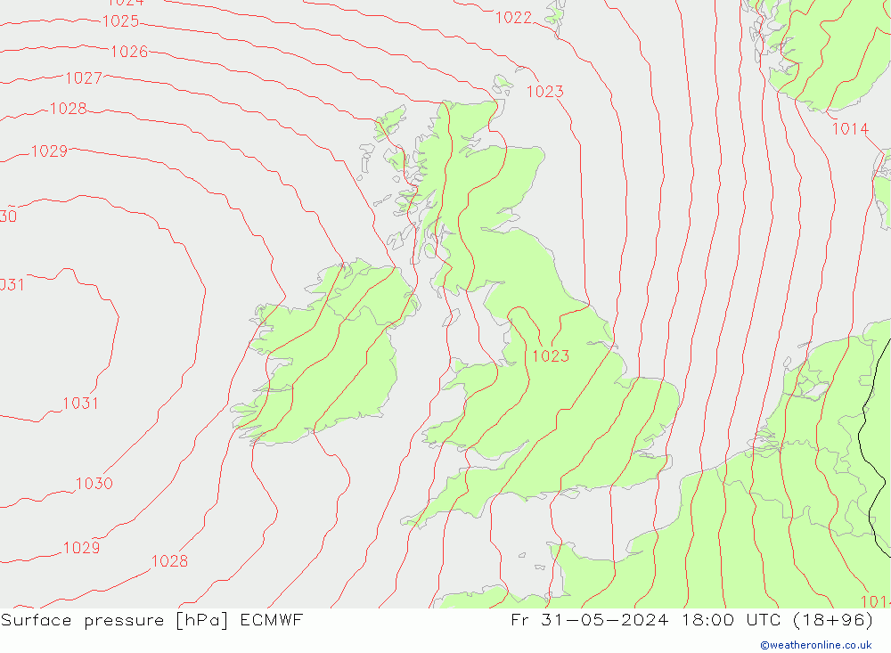      ECMWF  31.05.2024 18 UTC