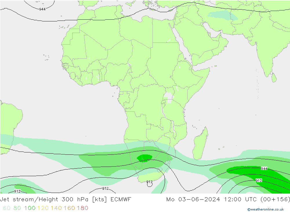 Polarjet ECMWF Mo 03.06.2024 12 UTC