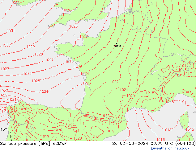      ECMWF  02.06.2024 00 UTC