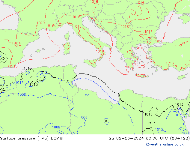      ECMWF  02.06.2024 00 UTC