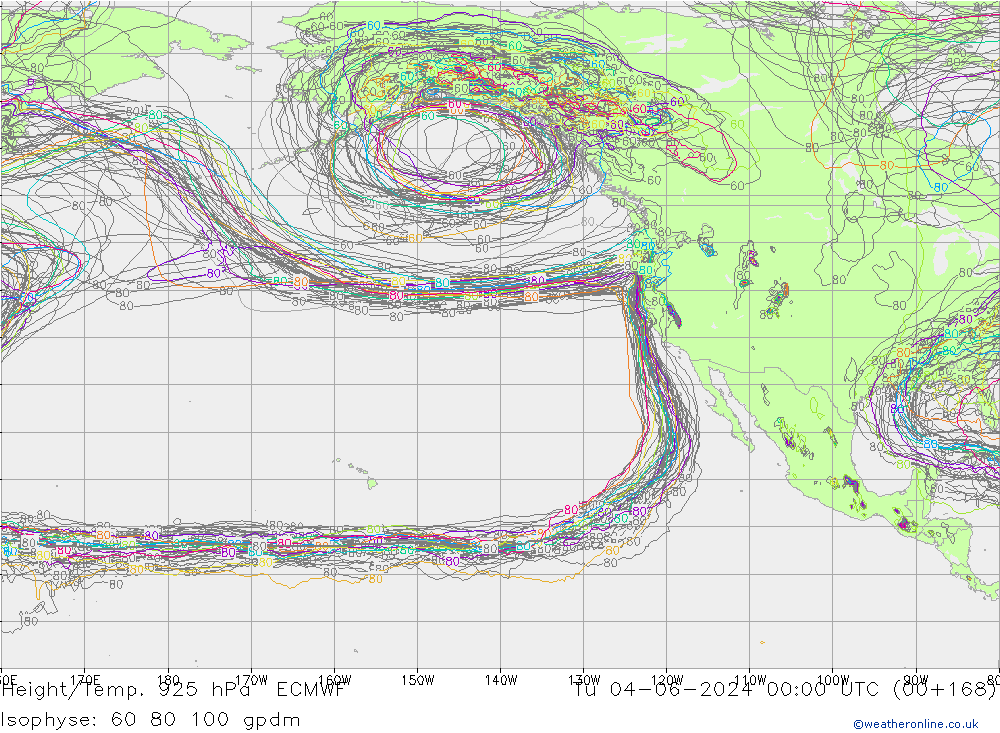 Height/Temp. 925 hPa ECMWF Ter 04.06.2024 00 UTC