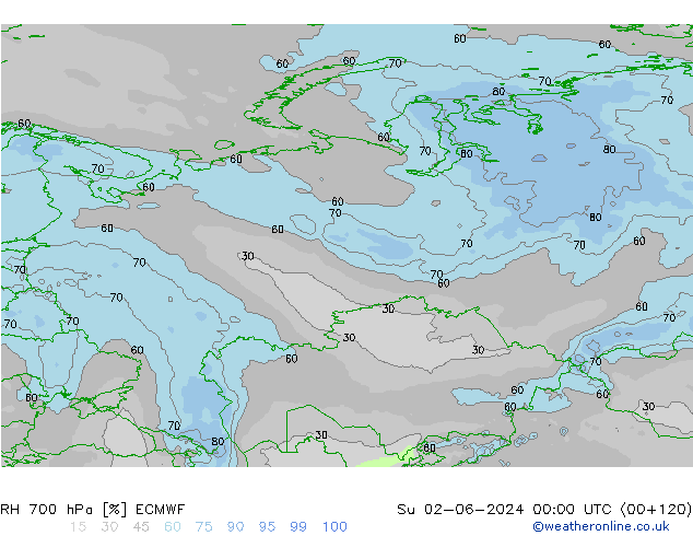 RV 700 hPa ECMWF zo 02.06.2024 00 UTC