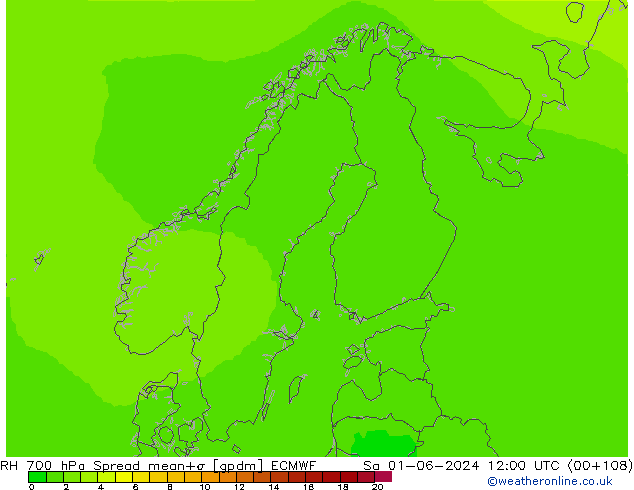 700 hPa Nispi Nem Spread ECMWF Cts 01.06.2024 12 UTC