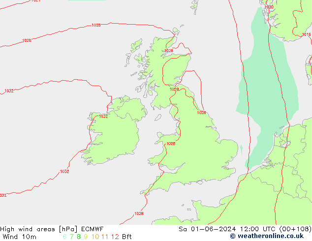 Sturmfelder ECMWF Sa 01.06.2024 12 UTC