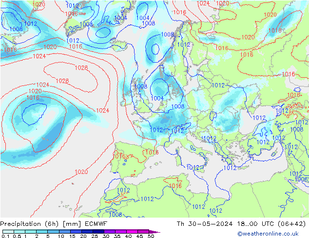  (6h) ECMWF  30.05.2024 00 UTC