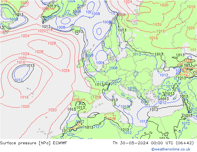      ECMWF  30.05.2024 00 UTC