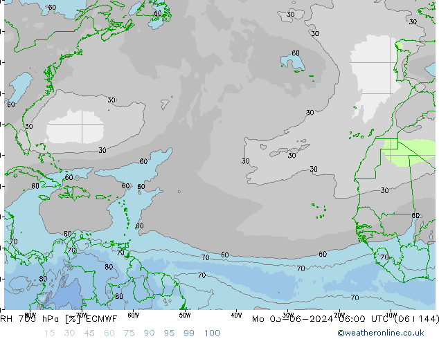 RV 700 hPa ECMWF ma 03.06.2024 06 UTC