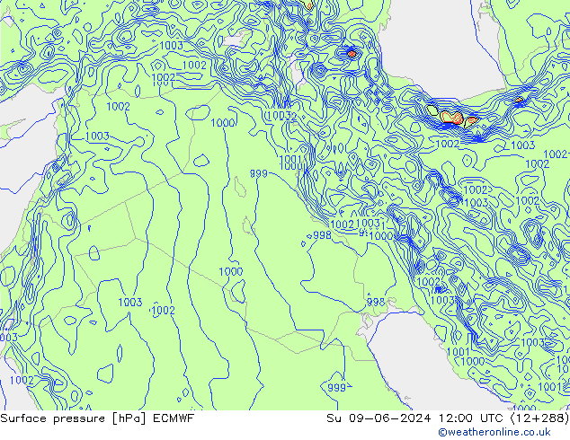      ECMWF  09.06.2024 12 UTC