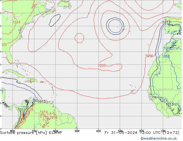      ECMWF  31.05.2024 12 UTC