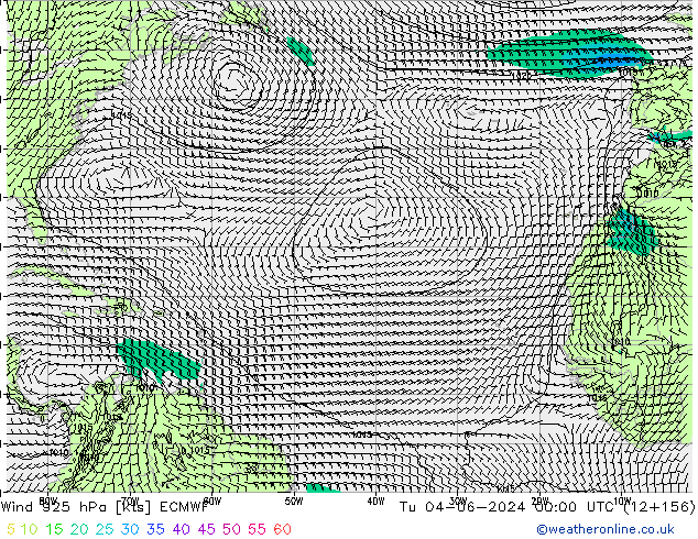 Wind 925 hPa ECMWF Tu 04.06.2024 00 UTC