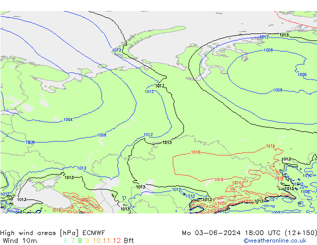 High wind areas ECMWF Seg 03.06.2024 18 UTC