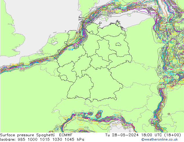     Spaghetti ECMWF  28.05.2024 18 UTC