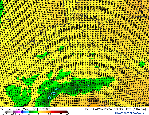     ECMWF  31.05.2024 00 UTC