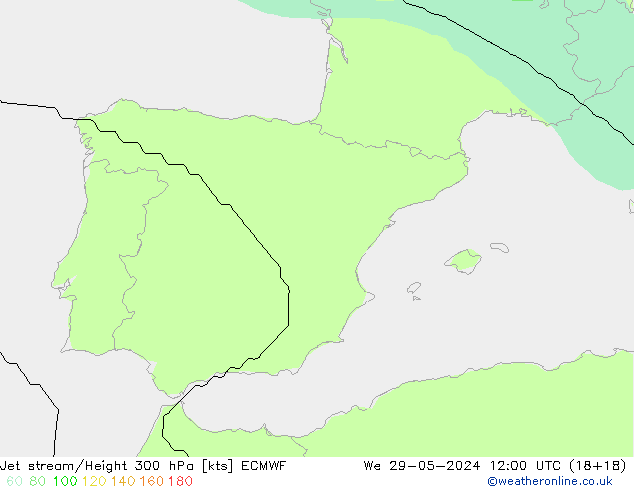 джет ECMWF ср 29.05.2024 12 UTC