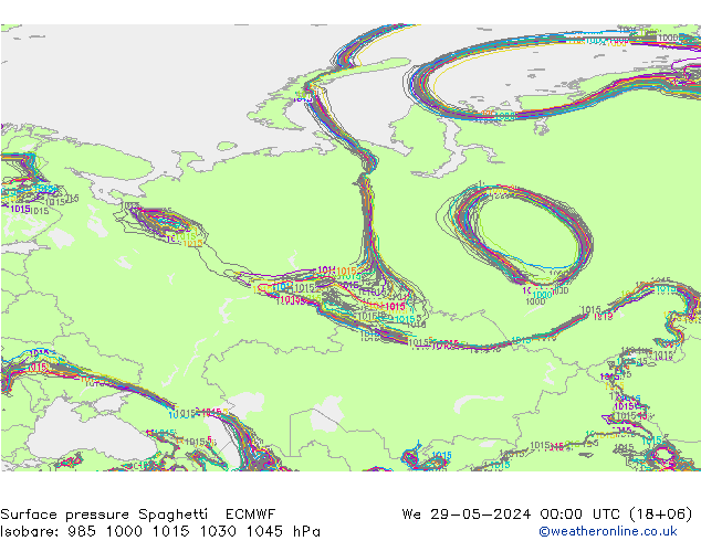     Spaghetti ECMWF  29.05.2024 00 UTC