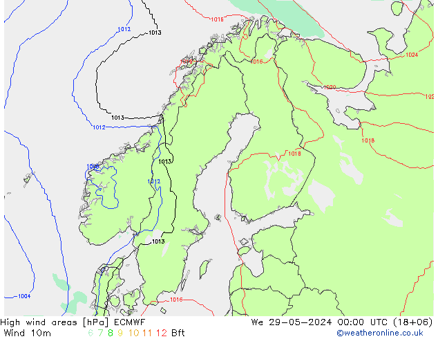 Sturmfelder ECMWF Mi 29.05.2024 00 UTC