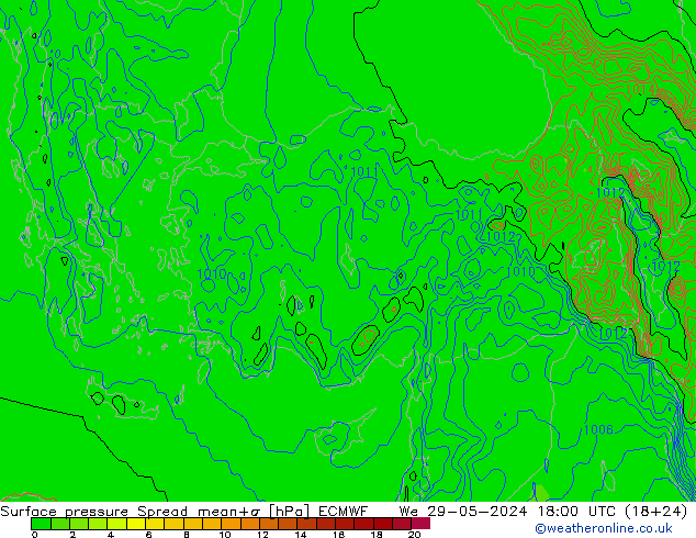     Spread ECMWF  29.05.2024 18 UTC