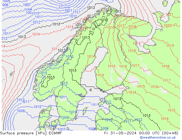      ECMWF  31.05.2024 00 UTC