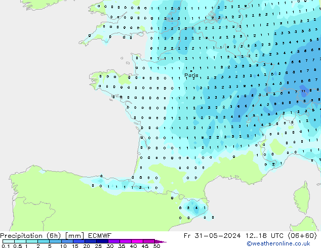  (6h) ECMWF  31.05.2024 18 UTC